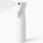Ultra-Fine Continuous Spray Bottle – Refillable, Leak-Proof Mister for Hair Styling, Barbers, Cleaning, Plant Care, Scents (White, 6.8 fl oz/200ml)